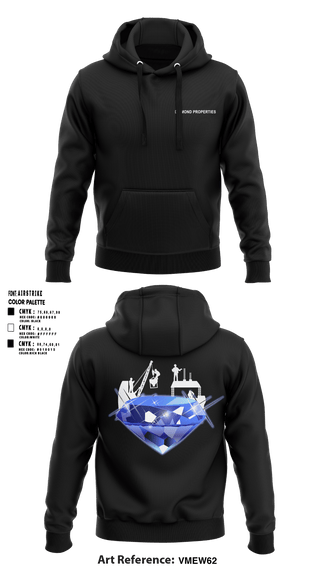 Hoodie, LittleRockDog’sDiamond Properties, Men's Basketball, Teamtime, Team time, sublimation, custom sports apparel, team uniforms, spirit wear, spiritwear, sports uniforms, custom shirts, team store, custom team store, fundraiser sports, apparel fundraiser