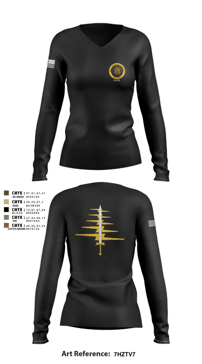 TIOG EA 44555936 Women's Long Sleeve V-neck Shirt - 49