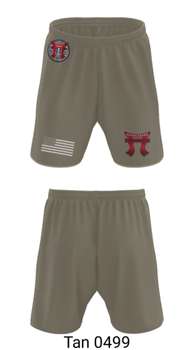 3-187 Rakkasans 16678099 Athletic Shorts With Pockets - 29