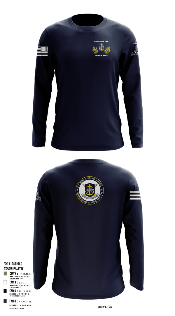 Long Sleeve Performance Shirt, , Navy, Teamtime, Team time, sublimation, custom sports apparel, team uniforms, spirit wear, spiritwear, sports uniforms, custom shirts, team store, custom team store, fundraiser sports, apparel fundraiser