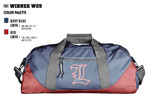 Duffle Bag, Liberty High School, Spirit Store, Teamtime, Team time, sublimation, custom sports apparel, team uniforms, spirit wear, spiritwear, sports uniforms, custom shirts, team store, custom team store, fundraiser sports, apparel fundraiser