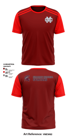 Short Sleeve Performance Shirt, Cimarron Memorial High School Soccer, Men's Soccer, Teamtime, Team time, sublimation, custom sports apparel, team uniforms, spirit wear, spiritwear, sports uniforms, custom shirts, team store, custom team store, fundraiser sports, apparel fundraiser