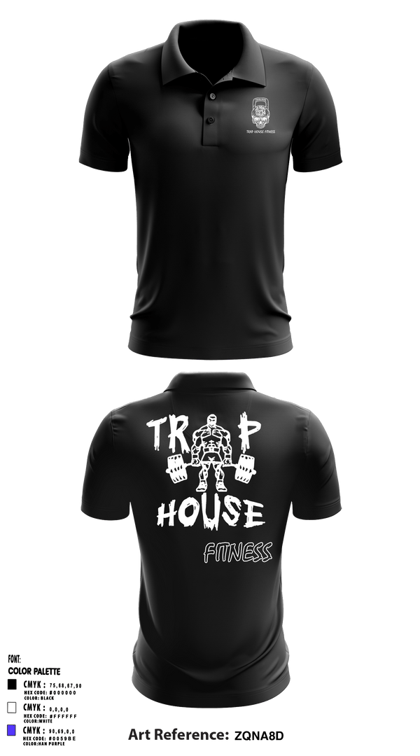 Short Sleeve Performance Polo, Trap House Fitness, Spirit Store, Teamtime, Team time, sublimation, custom sports apparel, team uniforms, spirit wear, spiritwear, sports uniforms, custom shirts, team store, custom team store, fundraiser sports, apparel fundraiser