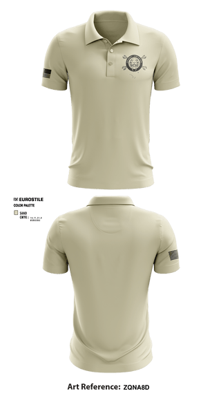 Short Sleeve Performance Polo, D Co 2-13th AVN REGT, Army, Teamtime, Team time, sublimation, custom sports apparel, team uniforms, spirit wear, spiritwear, sports uniforms, custom shirts, team store, custom team store, fundraiser sports, apparel fundraiser