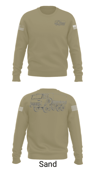 Crew Neck Sweatshirt, , Army, Teamtime, Team time, sublimation, custom sports apparel, team uniforms, spirit wear, spiritwear, sports uniforms, custom shirts, team store, custom team store, fundraiser sports, apparel fundraiser