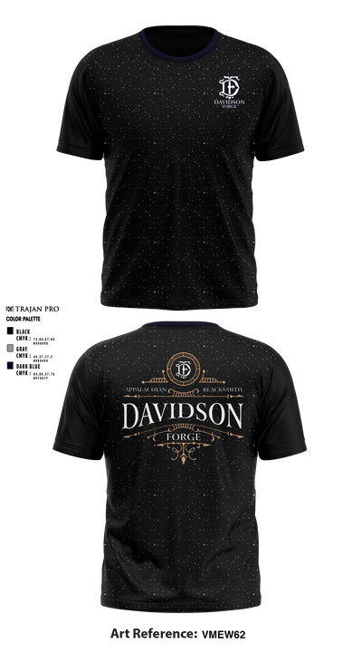Davidson Forge 39779422 Short Sleeve Performance Shirt - 7