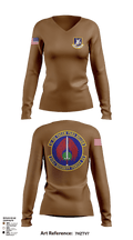 315 SFS CHS 73678027 Women's Long Sleeve V-neck Shirt - 6