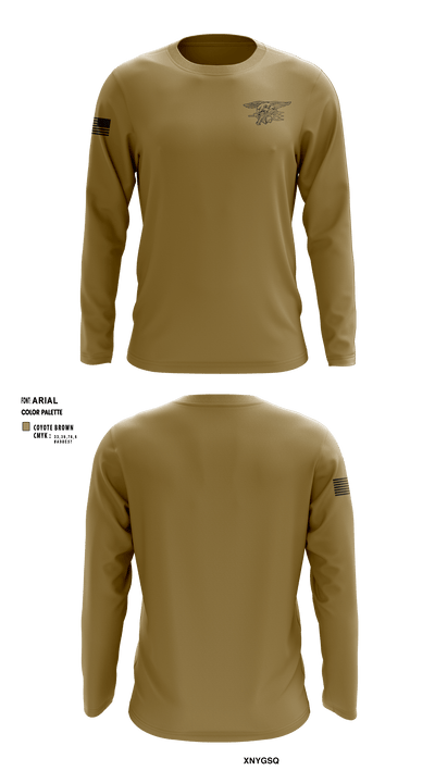 HuggersKiller Guppies 1453423 Long Sleeve Performance Shirt - 1
