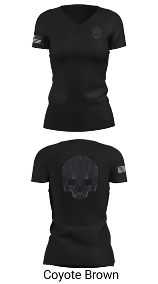 Women's Short Sleeve Vneck Shirt, , Marines, Teamtime, Team time, sublimation, custom sports apparel, team uniforms, spirit wear, spiritwear, sports uniforms, custom shirts, team store, custom team store, fundraiser sports, apparel fundraiser