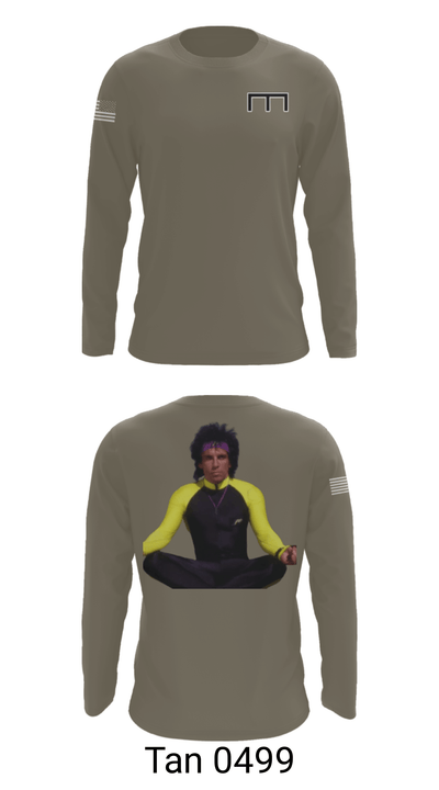 1st SQD, 1st PLT, A Co 588 BEB 11462606 Long Sleeve Performance Shirt - 17