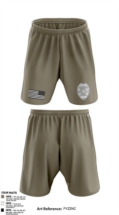 Shalom Austin Security 6197211 Athletic Shorts With Pockets - 1
