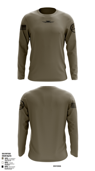 Long Sleeve Performance Shirt, , Air Force, Teamtime, Team time, sublimation, custom sports apparel, team uniforms, spirit wear, spiritwear, sports uniforms, custom shirts, team store, custom team store, fundraiser sports, apparel fundraiser
