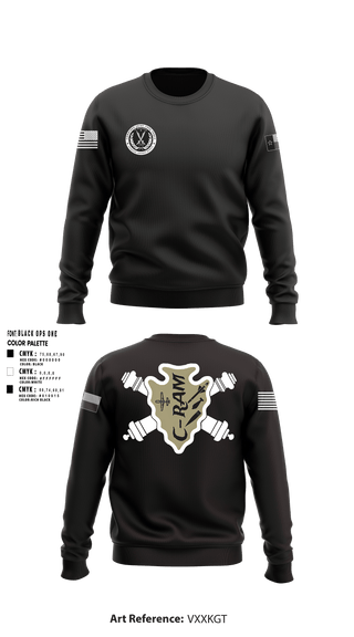 Crew Neck Sweatshirt, 3133FABJ, Army, Teamtime, Team time, sublimation, custom sports apparel, team uniforms, spirit wear, spiritwear, sports uniforms, custom shirts, team store, custom team store, fundraiser sports, apparel fundraiser