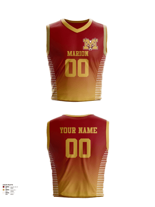 Womens Basketball Jersey, Marion High School Basketball, Women's Basketball, Teamtime, Team time, sublimation, custom sports apparel, team uniforms, spirit wear, spiritwear, sports uniforms, custom shirts, team store, custom team store, fundraiser sports, apparel fundraiser