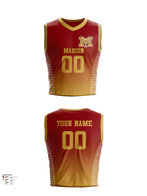 Womens Basketball Jersey, Marion High School Basketball, Women's Basketball, Teamtime, Team time, sublimation, custom sports apparel, team uniforms, spirit wear, spiritwear, sports uniforms, custom shirts, team store, custom team store, fundraiser sports, apparel fundraiser