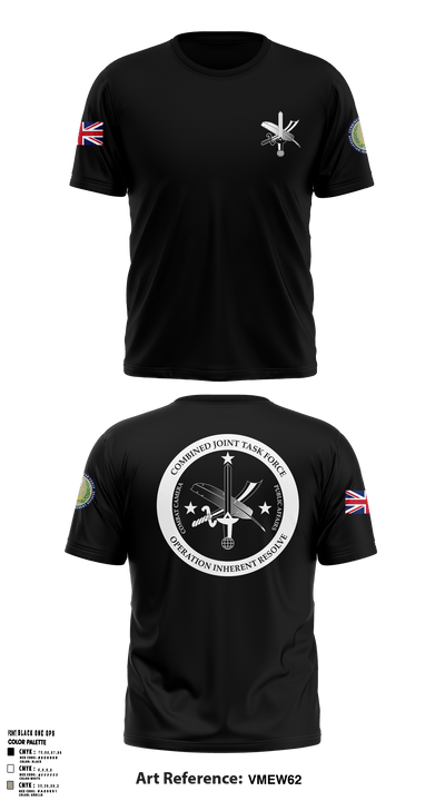CJTF-OIR PAO 87196847 Short Sleeve Performance Shirt - 52
