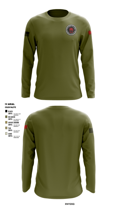 Cumru Township Police Department 51798017 Long Sleeve Performance Shirt - 2