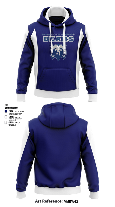 Mammoth Spring High School 96477441 Hoodie - 1