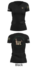 Military Match Team 72422312 Women's Short Sleeve V-neck Shirt - 21