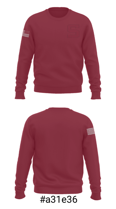 Swarthmore College Golf 9447073 Crew Neck Sweatshirt - 16