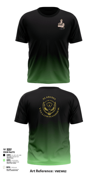 Short Sleeve Performance Shirt, Alabama Yellowhammer Camp579, , Teamtime, Team time, sublimation, custom sports apparel, team uniforms, spirit wear, spiritwear, sports uniforms, custom shirts, team store, custom team store, fundraiser sports, apparel fundraiser