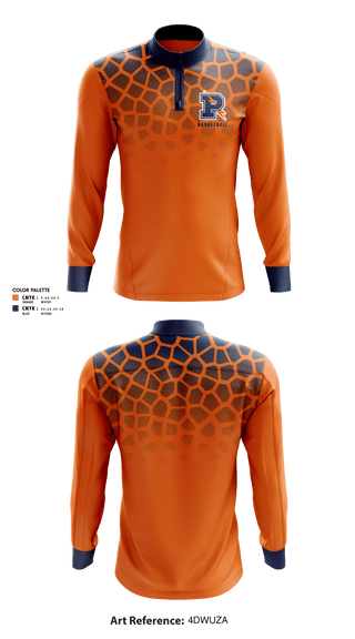 Quarter Zip Jacket, Powers Catholic High School Basketball, Men's Basketball, Teamtime, Team time, sublimation, custom sports apparel, team uniforms, spirit wear, spiritwear, sports uniforms, custom shirts, team store, custom team store, fundraiser sports, apparel fundraiser