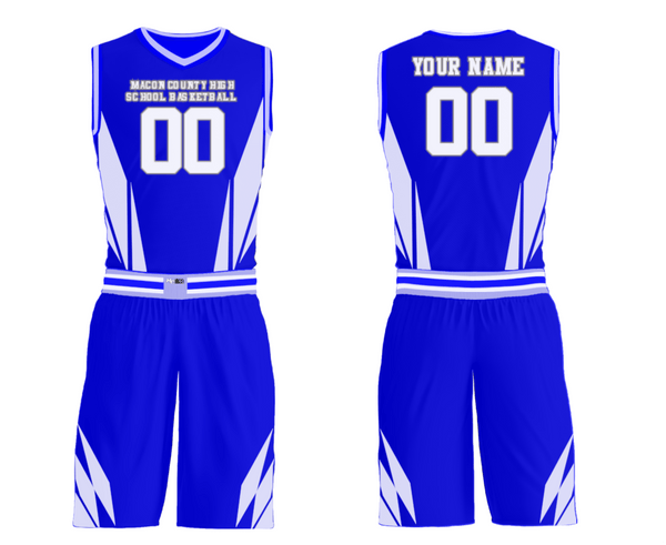 Womens Reversible Basketball Jersey, Macon County High School Basketball, Women's Basketball, Teamtime, Team time, sublimation, custom sports apparel, team uniforms, spirit wear, spiritwear, sports uniforms, custom shirts, team store, custom team store, fundraiser sports, apparel fundraiser