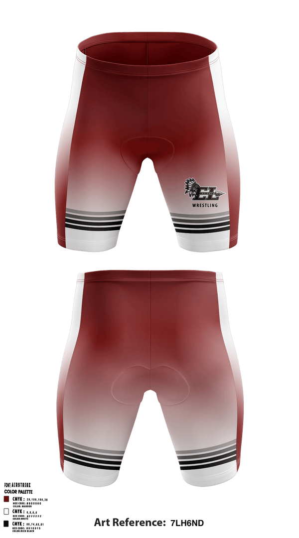 Men's Compression Shorts, East Limestone High School Wrestling, Wrestling, Teamtime, Team time, sublimation, custom sports apparel, team uniforms, spirit wear, spiritwear, sports uniforms, custom shirts, team store, custom team store, fundraiser sports, apparel fundraiser