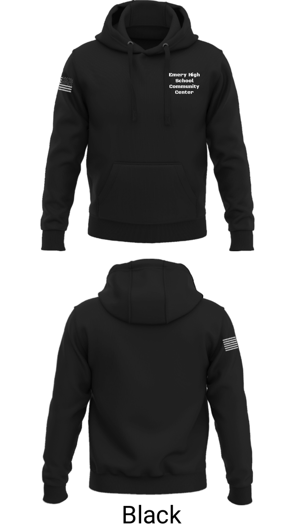 Hoodie, Emery High School Community Center, Spirit Store, Teamtime, Team time, sublimation, custom sports apparel, team uniforms, spirit wear, spiritwear, sports uniforms, custom shirts, team store, custom team store, fundraiser sports, apparel fundraiser