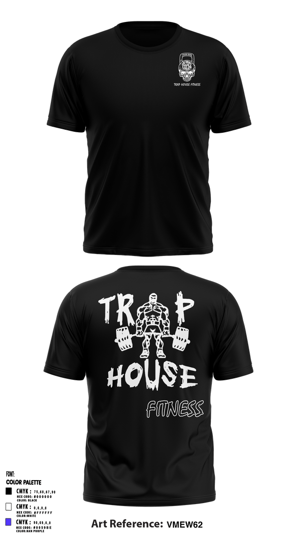 Short Sleeve Performance Shirt, Trap House Fitness, Spirit Store, Teamtime, Team time, sublimation, custom sports apparel, team uniforms, spirit wear, spiritwear, sports uniforms, custom shirts, team store, custom team store, fundraiser sports, apparel fundraiser