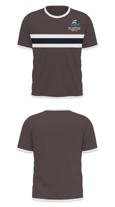Long Prairie-Grey Eagle High School Football 55876692 Short Sleeve Performance Shirt - 2