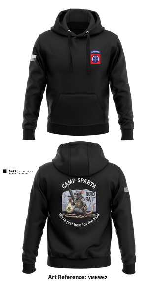 Hoodie, 82nd, Army, Teamtime, Team time, sublimation, custom sports apparel, team uniforms, spirit wear, spiritwear, sports uniforms, custom shirts, team store, custom team store, fundraiser sports, apparel fundraiser