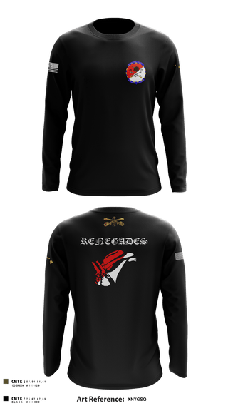 Long Sleeve Performance Shirt, Renegades, Army, Teamtime, Team time, sublimation, custom sports apparel, team uniforms, spirit wear, spiritwear, sports uniforms, custom shirts, team store, custom team store, fundraiser sports, apparel fundraiser