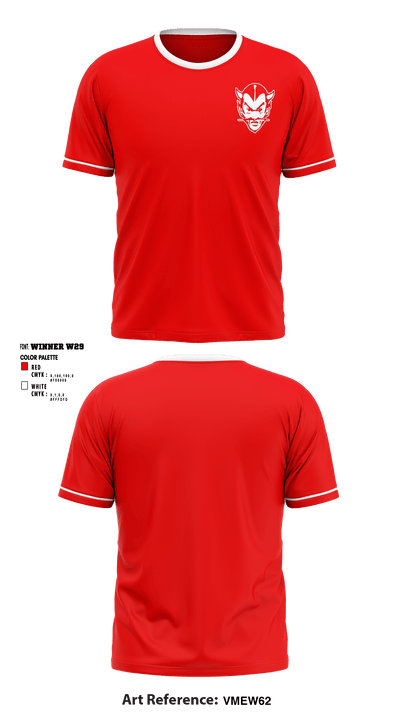 Rustburg Middle School Volleyball 58301954 Short Sleeve Performance Shirt - 1
