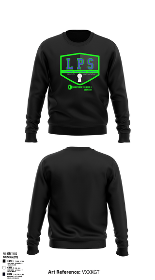 Crew Neck Sweatshirt, Leonard protective servicesLeonard protective services, , Teamtime, Team time, sublimation, custom sports apparel, team uniforms, spirit wear, spiritwear, sports uniforms, custom shirts, team store, custom team store, fundraiser sports, apparel fundraiser