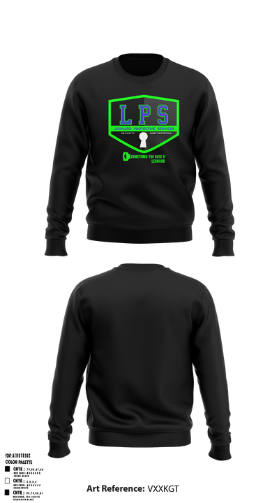 Leonard protective services 45761942 Crew Neck Sweatshirt - 1