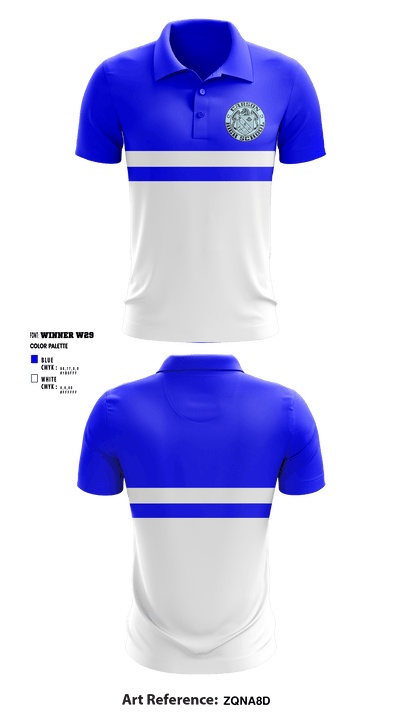 Carson High School Cheer 16487380 Short Sleeve Performance Polo - 1
