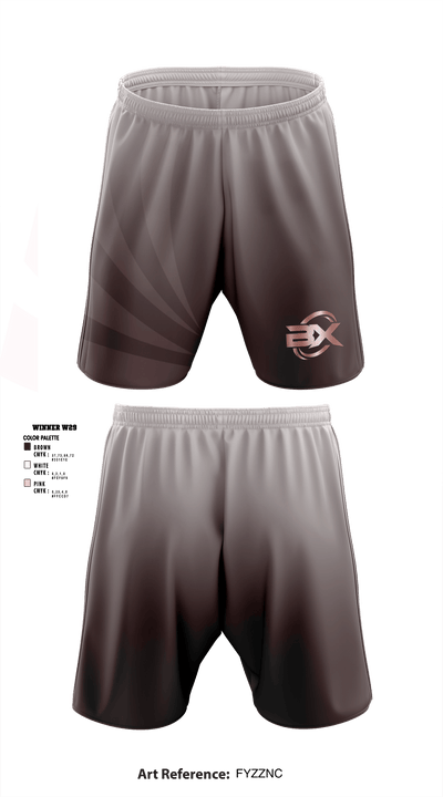 Blaze Xtreme All Star Cheer 94954974 Athletic Shorts With Pockets - 1
