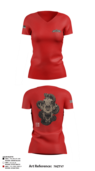 C Co, 5POB, 4POG 78907661 Women's Short Sleeve V-neck Shirt - 69