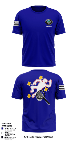 Short Sleeve Performance Shirt, , Police, Teamtime, Team time, sublimation, custom sports apparel, team uniforms, spirit wear, spiritwear, sports uniforms, custom shirts, team store, custom team store, fundraiser sports, apparel fundraiser