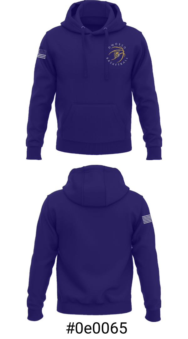Hoodie, Owosso High School Basketball, Men's Basketball, Teamtime, Team time, sublimation, custom sports apparel, team uniforms, spirit wear, spiritwear, sports uniforms, custom shirts, team store, custom team store, fundraiser sports, apparel fundraiser