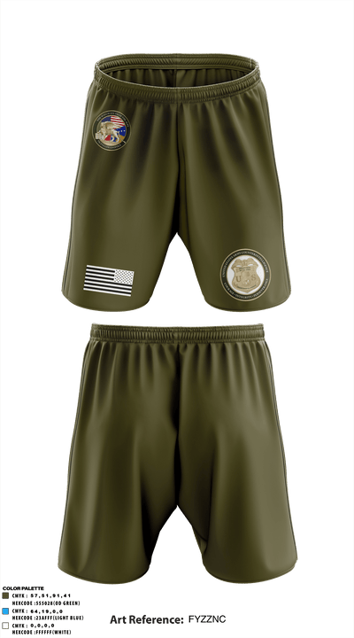 Vicenza Field Office 4611375 Athletic Shorts With Pockets - 1