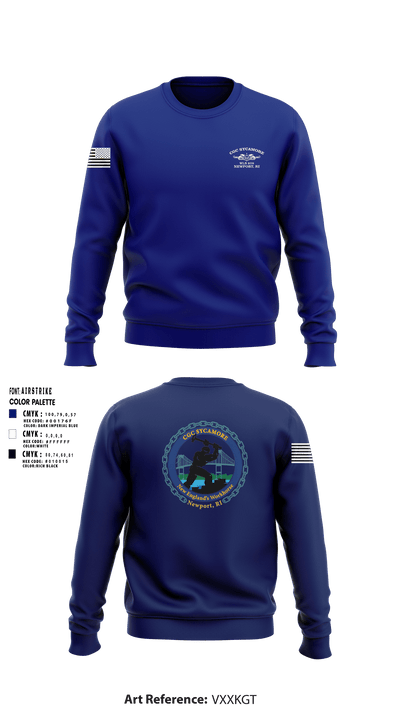 USCGC Sycamore 30451844 Crew Neck Sweatshirt - 1