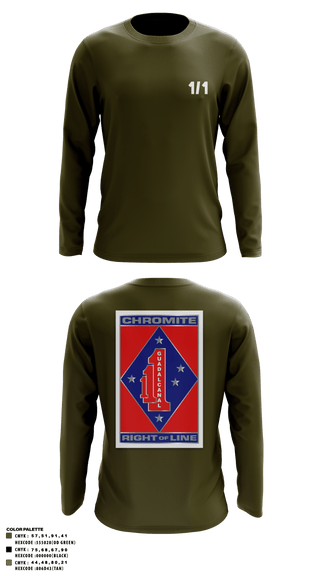 Long Sleeve Performance Shirt, V1/1, Marines, Teamtime, Team time, sublimation, custom sports apparel, team uniforms, spirit wear, spiritwear, sports uniforms, custom shirts, team store, custom team store, fundraiser sports, apparel fundraiser