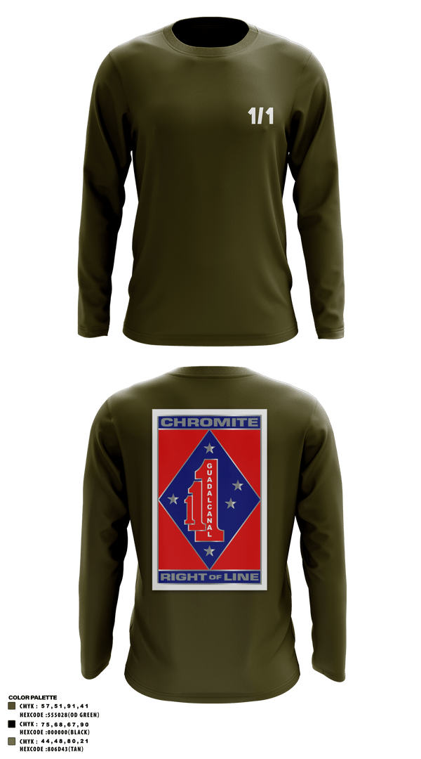 Long Sleeve Performance Shirt, V1/1, Marines, Teamtime, Team time, sublimation, custom sports apparel, team uniforms, spirit wear, spiritwear, sports uniforms, custom shirts, team store, custom team store, fundraiser sports, apparel fundraiser