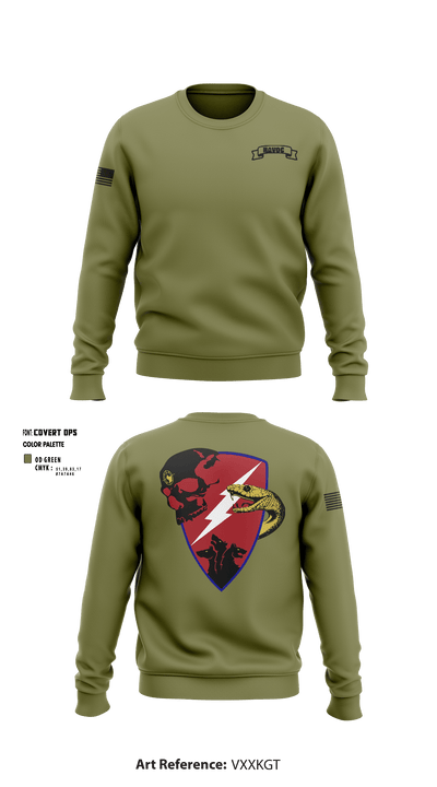 HHC 1-635TH AR 79044047 Crew Neck Sweatshirt - 2