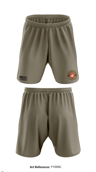 Athletic Shorts With Pockets, 3rd Battalion 6th Marines Kilo Company, Marines, Teamtime, Team time, sublimation, custom sports apparel, team uniforms, spirit wear, spiritwear, sports uniforms, custom shirts, team store, custom team store, fundraiser sports, apparel fundraiser