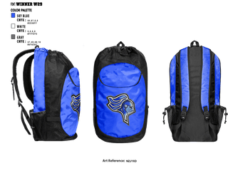Gear Bag, Knights, Men's Volleyball, Teamtime, Team time, sublimation, custom sports apparel, team uniforms, spirit wear, spiritwear, sports uniforms, custom shirts, team store, custom team store, fundraiser sports, apparel fundraiser