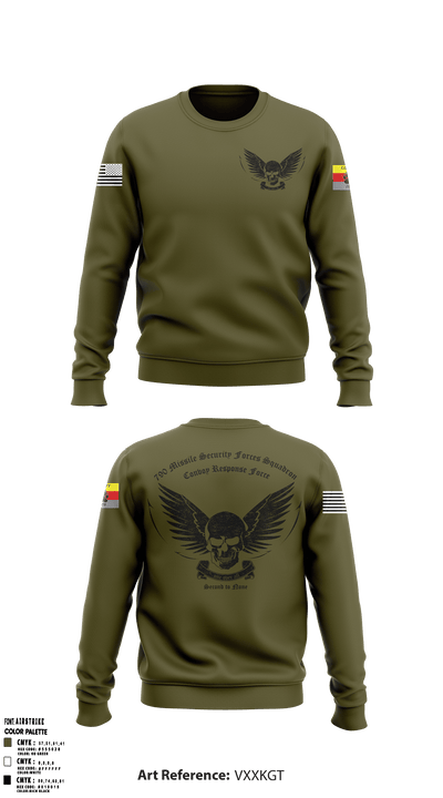 790 Convoy Response Force 2005-2007 64982180 Crew Neck Sweatshirt - 1