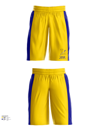 Mens Basketball Shorts, Ledyard High School Basketball, Men's Basketball, Teamtime, Team time, sublimation, custom sports apparel, team uniforms, spirit wear, spiritwear, sports uniforms, custom shirts, team store, custom team store, fundraiser sports, apparel fundraiser